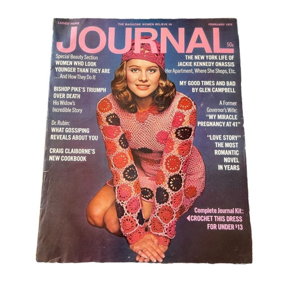 VTG Journal Magazine February 1970 Jackie Kennedy Onassis